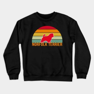 Norfolk Terrier Vintage Silhouette Crewneck Sweatshirt